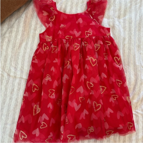 Isaac Mizrahi Other - NWT Isaac Mizrahi Red and Gold Dress Valentine’s Day